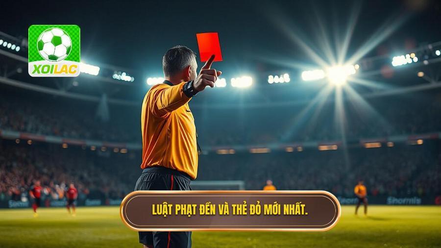 1. Luật phạt đền và thẻ đỏ mới nhất.