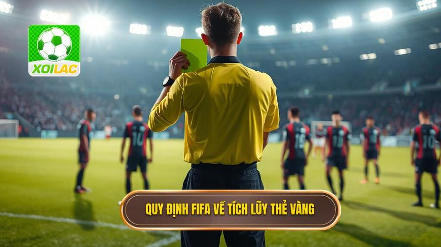 1. Quy định FIFA về tích lũy thẻ vàng