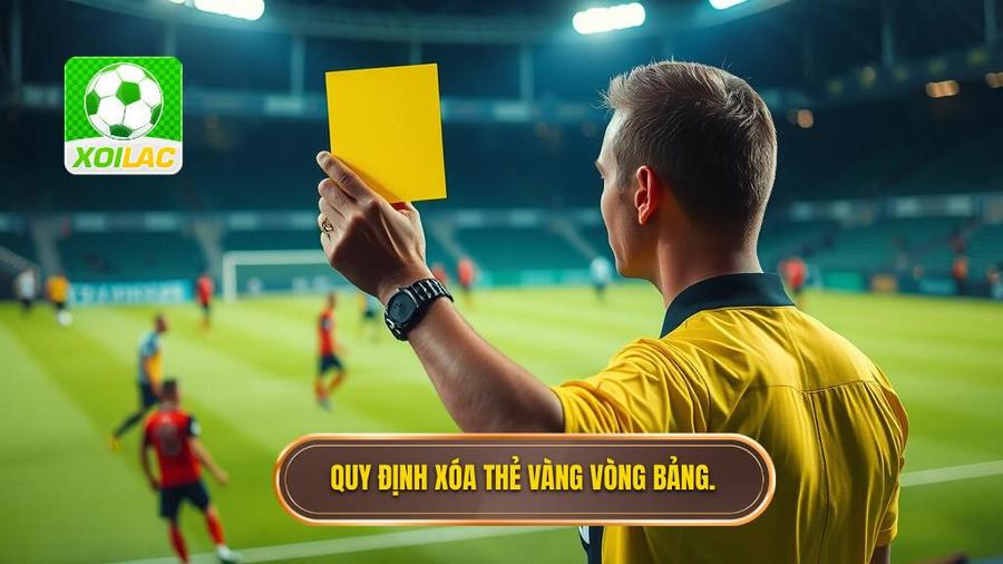1. Quy định xóa thẻ vàng vòng bảng.