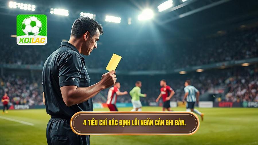 2. 4 tiêu chí xác định lỗi ngăn cản ghi bàn.