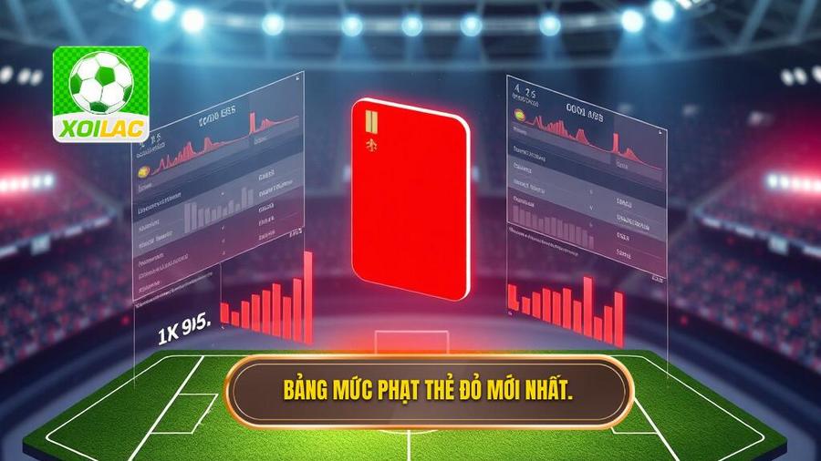 3. Bảng mức phạt thẻ đỏ mới nhất.