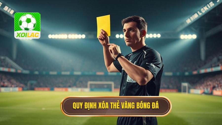 3. Quy định xóa thẻ vàng bóng đá