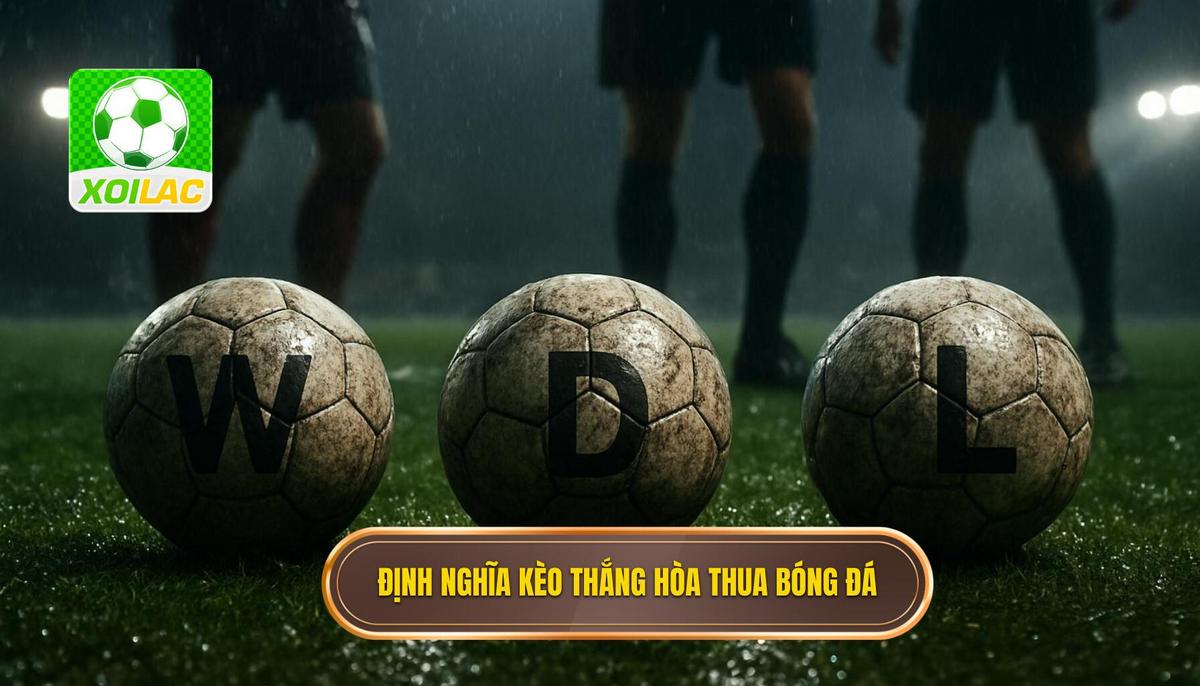 Bản chất và định nghĩa của kèo thắng hòa thua trong bóng đá