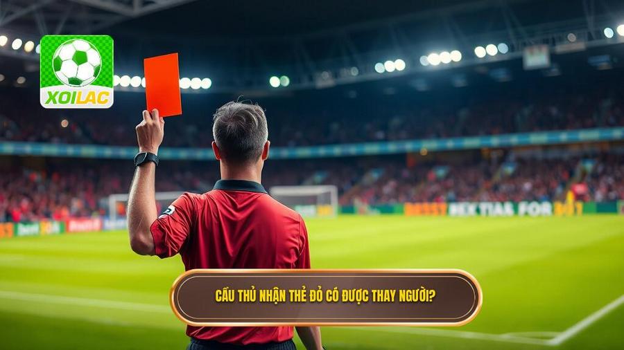 1. Giải đáp thắc mắc: Thẻ đỏ có được thay người không?