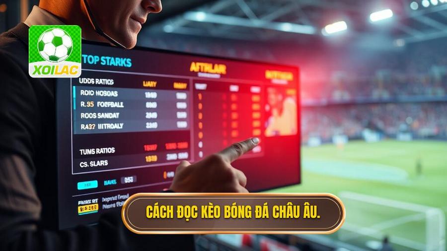 Hướng dẫn chi tiết cách đọc kèo bóng đá châu Âu trên bảng tỷ lệ
