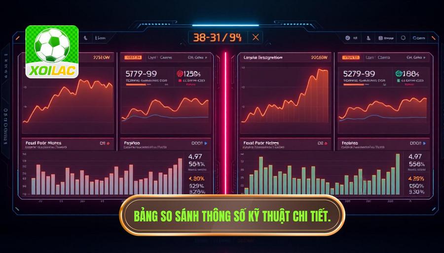 Xem bóng đá tốc độ cao: Chìa khóa tận hưởng đam mê không giới hạn 3 Bảng so sánh trải nghiệm theo các thông số kỹ thuật